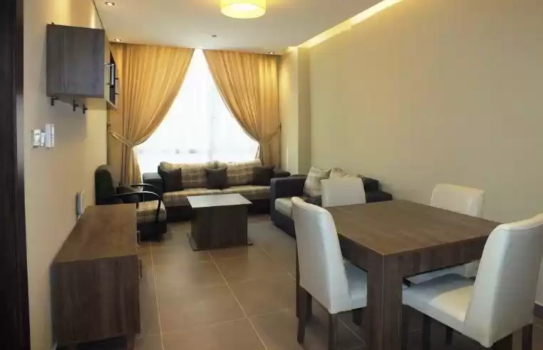 Wohn Klaar eigendom 1 Schlafzimmer F/F Hotelwohnungen  zu vermieten in Doha #8275 - 1  image 